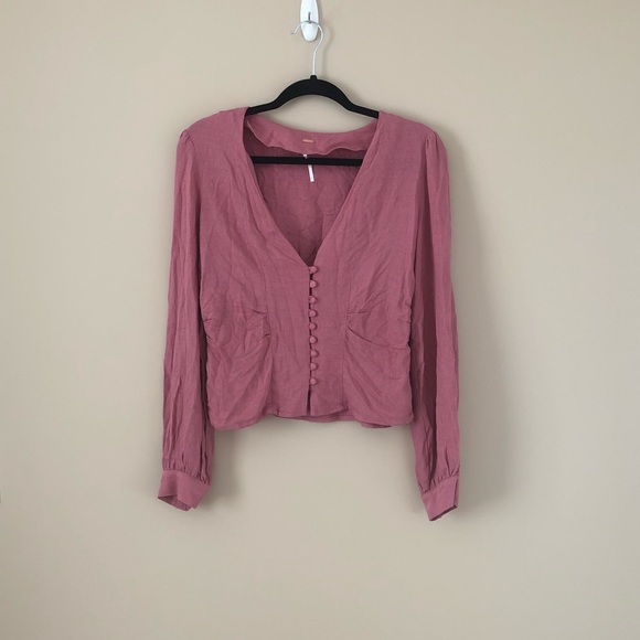 NWOT Free People Maise Top - Picture 2 of 4